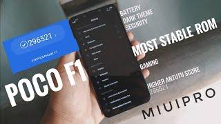 Most Stable ROM for POCO F1 | Dark Mode | Latest MIUI Pro 10 | Full Review | MIUI V9.7.11