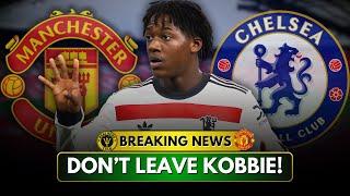 Chelsea FAVOURITES to sign Kobbie Mainoo!? Contract STALEMATE? Man United Breaking News Live!