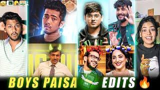 Reaction on Motivational Attitude Edits  | Moti Chain Mota Paisa Edits 