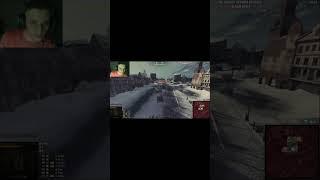Потный топ 1 в Стальном Охотнике за 1 минуту - (Мир Танков World of Tanks wot гайд реакция нарезка)