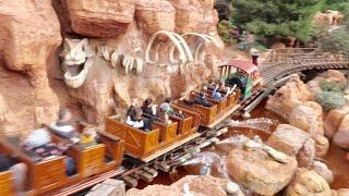 ALL DAY on Big Thunder Mountain Railroad Coaster Challenge - 30 Ride Thru’s / Every Seat Both Sides