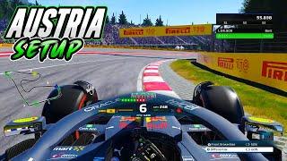 F1 22 AUSTRIA HOTLAP + SETUP (1:03.897)