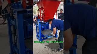 cheap concrete block making machine price list from Chinese factory