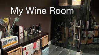 My Wine Room and Thoughts About Wine Cellar Management