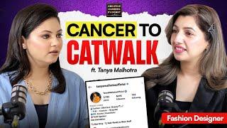 From Cancer to Catwalk, Tanya Malhotra’s Journey, TEDx Speaker, Designer, Creative Careers by Pallak