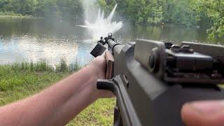 Ohio Ord. BAR M1918A3 POV firing