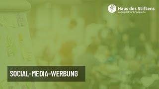 Social-Media-Werbung – Haus des Stiftens