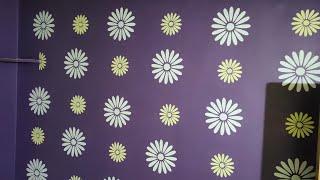 Asian paint Royale play texture and design flower 2021 | Royale play flower design