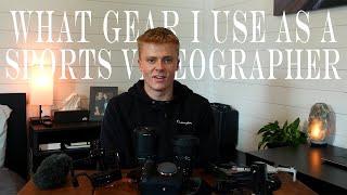 WHAT GEAR I USE AS A SPORTS VIDEOGRAPHER!!!