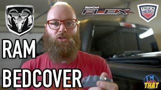 New RAM UnderCover Armor Flex Bed Cover Install DIY Truck Hero
