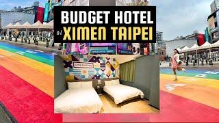 Budget hotel in Ximending Taipei,Taiwan