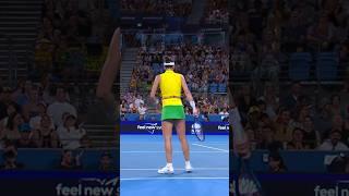 Angelique Kerber's PEFECT drop shot! 