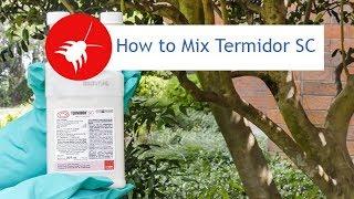 How to Mix Termidor SC