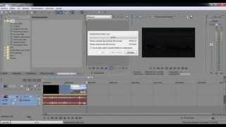 Solución a error "Exception thrown by method called" Sony Vegas pro 12