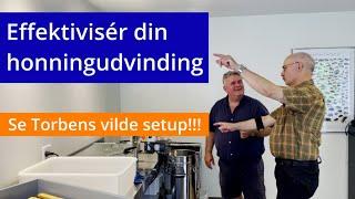 Biavl: Vil du effektivisere din honningudvindingsproces - Se Torbens imponerende setup!