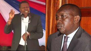 "OSCAR SUDI KIZUNGU HAUELEWI, WACHA KUJIBU UPUZI!" EUGENE WAMALWA SHAMES SUDI IN TSEIKURU