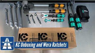 KC Tool Unboxing and a Whole Lotta Wera Ratchets!