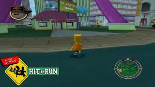 The Simpsons: Hit & Run - Part 2 - Bart (All Missions) (PS2)