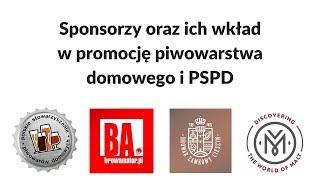 Sponsorzy oraz ich wkład w promocję piwowarstwa domowego i PSPD