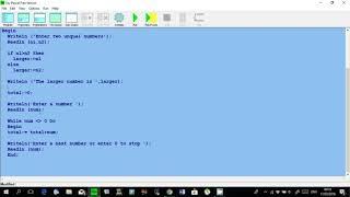 Pascal Programming