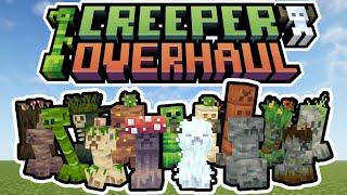 Minecraft: Amazing Creeper Overhaul MOD (14+ Creeper explosions)