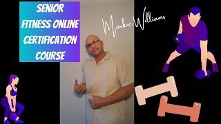 Senior Fitness Online Certification Course