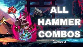 Brawlhalla Hammer Combo Guide (9 Dex, Russian Mafia, Shwerpy Combos, Advanced Strings) (read desc)