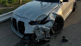 Crashed my g80 m3 ( Squeeze team run )