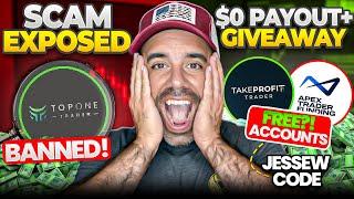 TopOne BANS Traders & Thrive Trading SCAM Shocking Payout Denial + FREE Apex & Take Profit Trader Ac