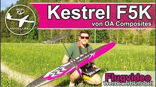 Kestrel F5K - OA Composites | Elektrosegler-DLG-F3K | High-End-Wettbewerbmodell | RC Modellbau