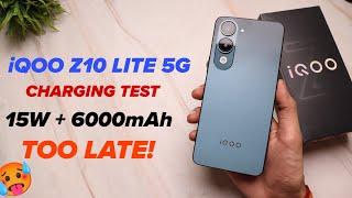 iQOO Z10 Lite 5G Charging Test | iqoo z10 lite Battery Charging Test 0 To 100% Time?