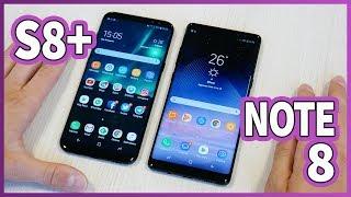 Galaxy Note 8 vs Galaxy S8 Plus!