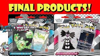 Final Black Bolt & White Flare Products Revealed! Tech Sticker Collections!! (Pokémon TCG News)