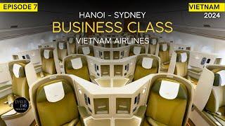 Vietnam Airlines' EXCELLENT Business Class on the A350  Hanoi-Sydney VN787 