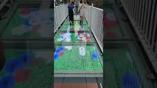 interactive led floor display