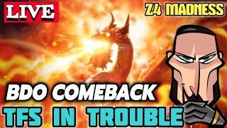 Call of Dragons LIVE: Z4 WAR TFS IN TROUBLE, BDO COMEBACK & EIS BXS EXG  NON STOP WAR