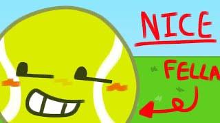 Tennis Ball test animation?? Dancing to a silly tiny Tim song in pure happiness :3