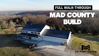 Barndominium Tour / Walk-through | Mad County Build