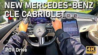 NEW Mercedes-Benz CLE 200 Cabriolet POV Drive