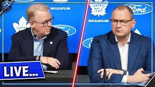 LIVE: Leafs Front Office Interview... Keith Pelley SPEAKS OUT on Team