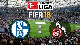 FIFA 18 Bundesliga FC Schalke 04 : 1. FC Köln | Gameplay Deutsch Livestream