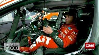 CNN's Tech For Good: High-tech car helps Nicolas Hamilton to race despite disability