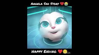 Angela Very Sad Story  (Angela Football ) #angela #tom #hank #talkingtomandfriends 