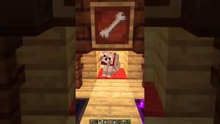 МИЛЫЙ ДОМ ДЛЯ СОБАКИ В MINECRAFT  #shorts #minecraft