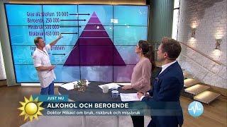 Doktor Mikael: "Så vet du om du dricker för mycket" - Nyhetsmorgon (TV4)