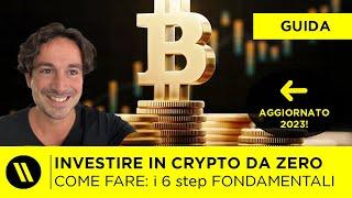 COME INVESTIRE IN CRYPTO PARTENDO DA ZERO nel 2024: i 6 STEP FONDAMENTALI