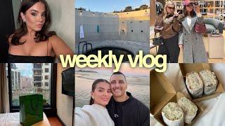 weekly vlog  melb + syd, shopping, byron getaway, caesar chopped wrap!!