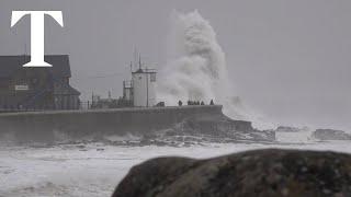 Storm Darragh sweeps across UK and Ireland