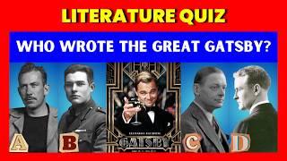 Ultimate Literature Quiz | 50 Questions to Challenge Your Literary Knowledge