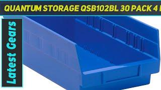 Quantum Storage QSB102BL 30 Pack 4" Hanging - Review 2023